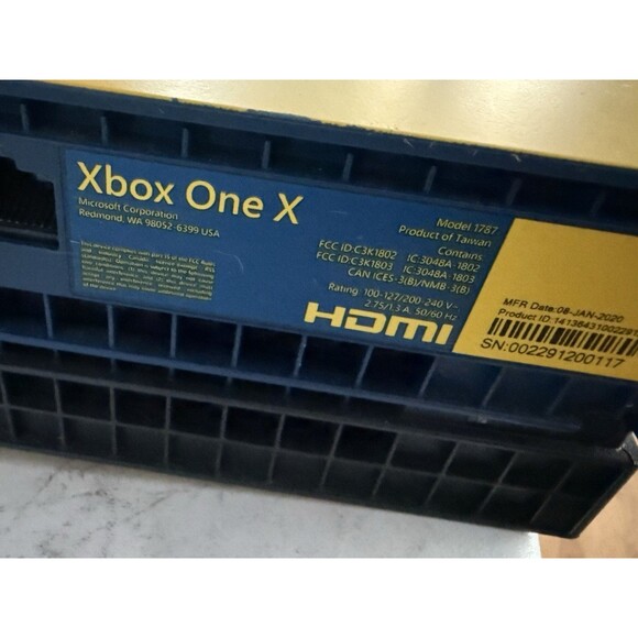 Microsoft Xbox One X 1TB Console Gaming System Cyberpunk W/pink Controller - Picture 6 of 10